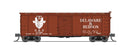 BLI 7277 USRA 40' Steel Boxcar, D&H, 2-pack, N Scale