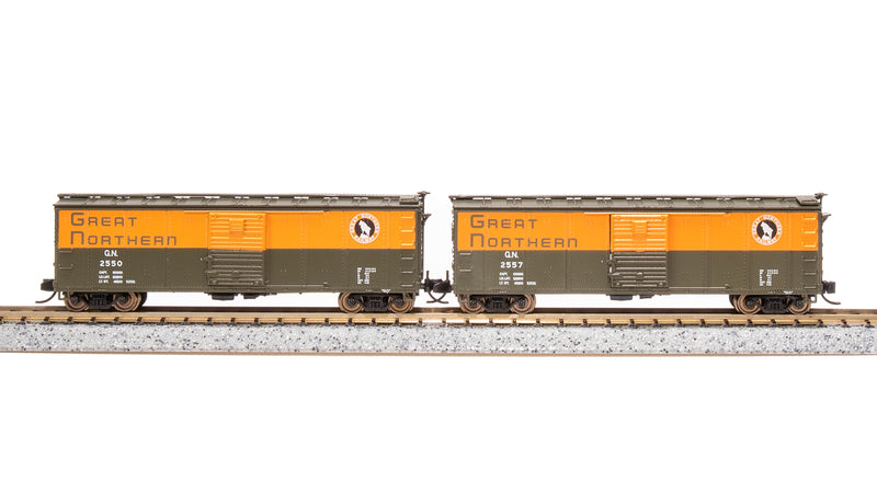 BLI 7278 USRA 40' Steel Boxcar, GN, 2-pack , N Scale