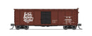 BLI 7279 USRA 40' Steel Boxcar, NH, 2-pack, N Scale