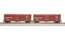 BLI 7283 USRA 40' Steel Boxcar, SP, 2-pack, N Scale