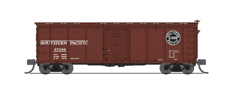 BLI 7283 USRA 40' Steel Boxcar, SP, 2-pack, N Scale
