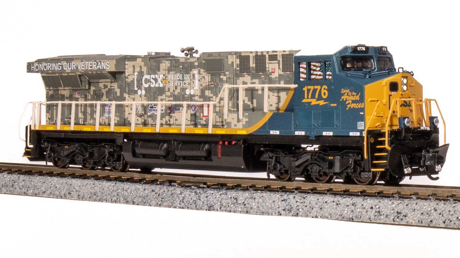 7303 GE ES44AC, UP #8103, Building America, Paragon4 Sound/DC/DCC, N