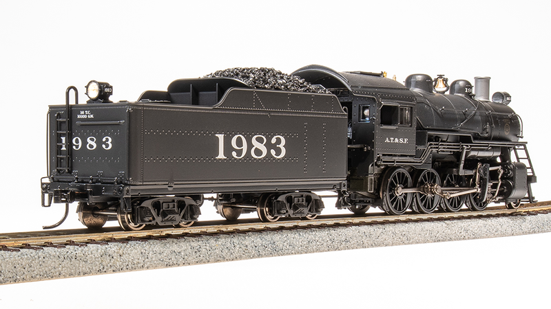 BLI 7320 2-8-0 Consolidation, ATSF 1978, Paragon4 Sound/DC/DCC, Smoke, HO