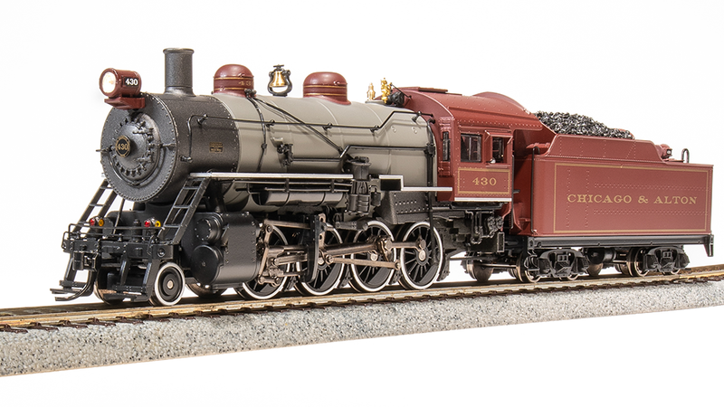 BLI 7327 2-8-0 Consolidation, C&A 430, Paragon4 Sound/DC/DCC, Smoke, HO