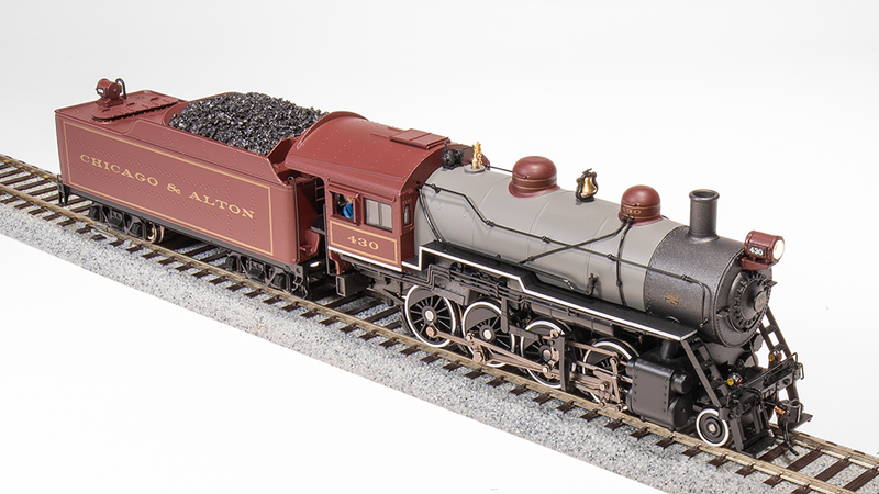 BLI 7327 2-8-0 Consolidation, C&A 430, Paragon4 Sound/DC/DCC, Smoke, HO