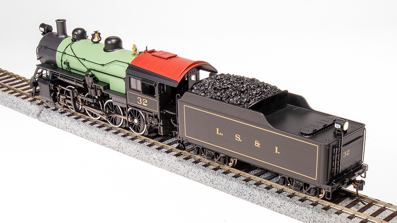 BLI 7333 2-8-0 Consolidation, LS&I 32, Paragon4 Sound/DC/DCC, Smoke, HO