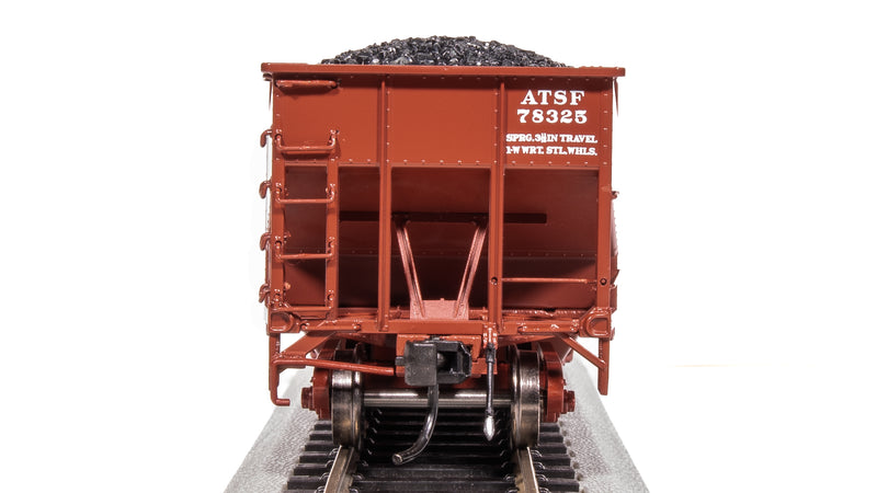 BLI 7370 AAR 70-ton Triple Hopper, ATSF, 4-PACK, HO