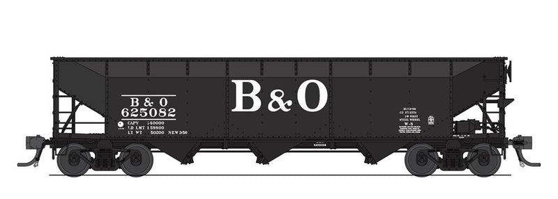 BLI 7371 AAR 70-ton Triple Hopper, B&O, 4-PACK, HO