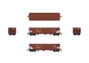 BLI 7376 AAR 70-ton Triple Hopper, NYC, 4-PACK, HO