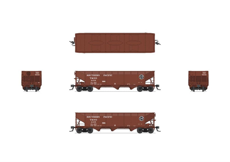 BLI 7377 AAR 70-ton Triple Hopper, SP (T&NO), 4-PACK, HO