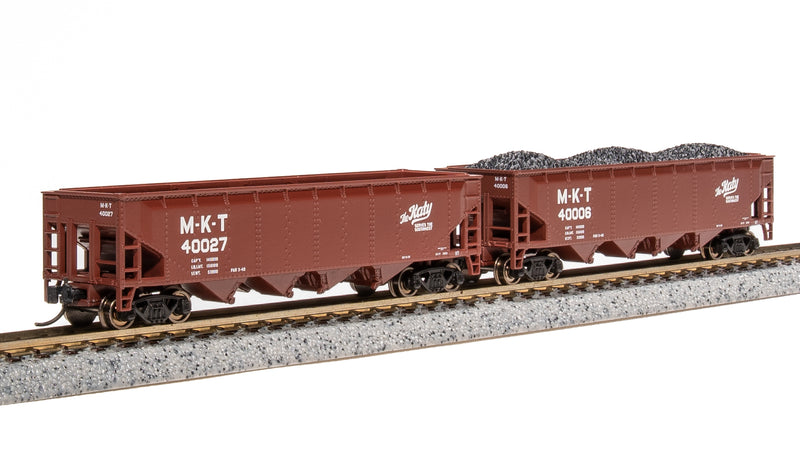 BLI 7429 ARA 70-Ton Quad Hopper, MKT, The Katy Serves the Southwest, 4-pack A, N Scale