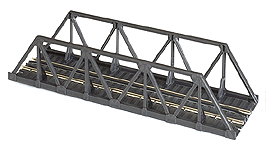 Atlas Model Railroad Co. 150-883 65' Warren Truss Bridge - Kit -- Code 100 Nickel-Silver Rail - 9" 22.9cm, HO