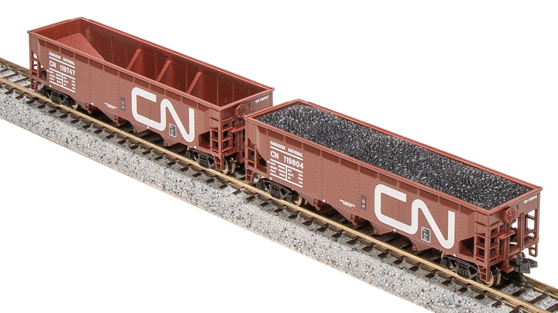 BLI 7434 ARA 70-Ton Quad Hopper, CN, 4-pack (Fantasy Paint Scheme), N Scale