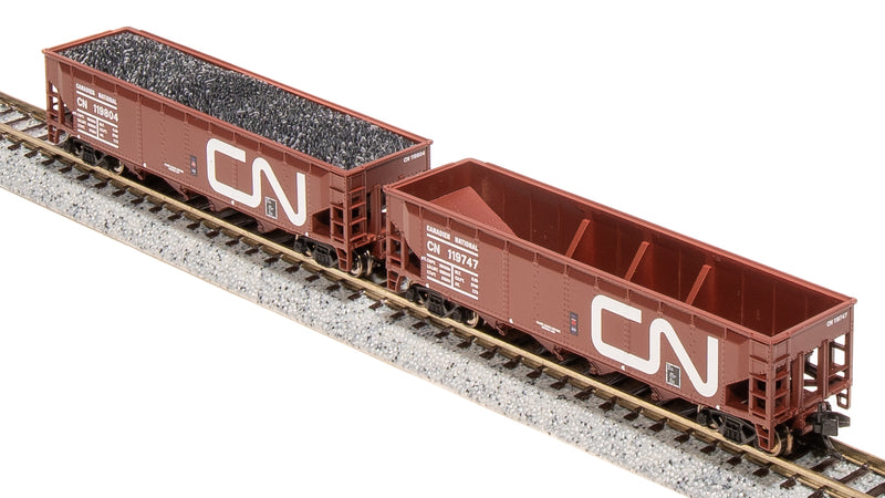 BLI 7434 ARA 70-Ton Quad Hopper, CN, 4-pack (Fantasy Paint Scheme), N Scale