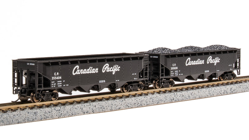 BLI 7435 ARA 70-Ton Quad Hopper, CP, 4-pack (Fantasy Paint Scheme), N Scale