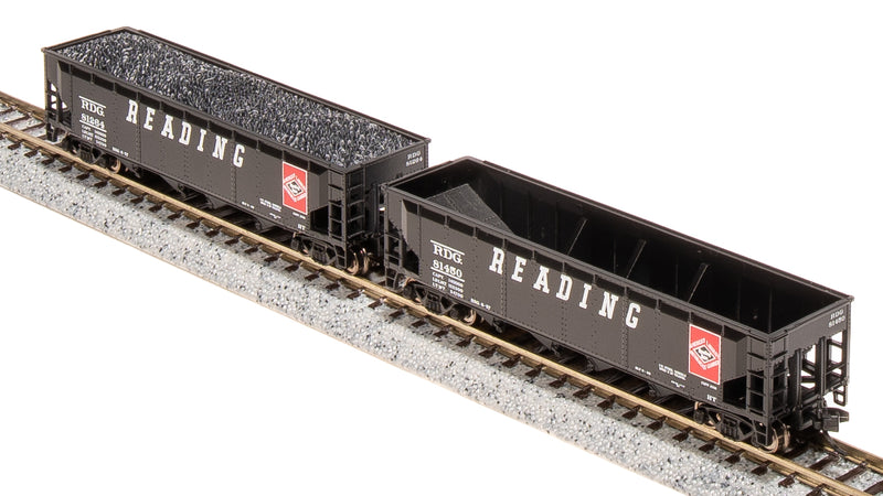 BLI 7436 ARA 70-Ton Quad Hopper, RDG, 4-pack (Fantasy Paint Scheme), N Scale