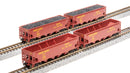 BLI 7438 ARA 70-Ton Quad Hopper, UP, 4-pack (Fantasy Paint Scheme), N Scale