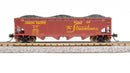 BLI 7438 ARA 70-Ton Quad Hopper, UP, 4-pack (Fantasy Paint Scheme), N Scale