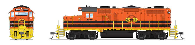 BLI 7456 EMD GP20, CWRY 2090, Orange/Black/Yellow, Paragon4 Sound/DC/DCC, HO