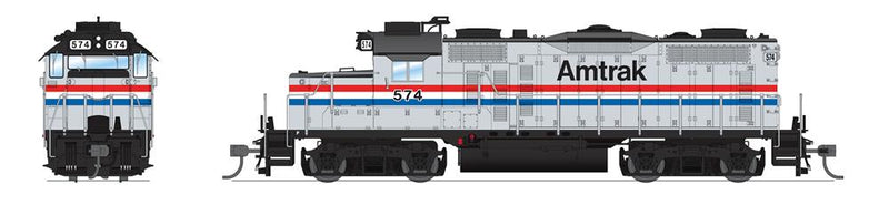 BLI 7472 EMD GP20, AMTK 574, Phase 3 Scheme, Paragon4 Sound/DC/DCC, HO (Fantasy Paint Scheme)