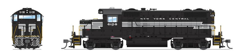 BLI 7475 EMD GP20, NYC 6108, Lightning Stripe Scheme, Paragon4 Sound/DC/DCC, HO (Fantasy Paint Scheme)