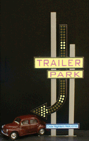 Miller Engineering Animation 7482 Arrow Multi Graphic Sign, HO and N Scales