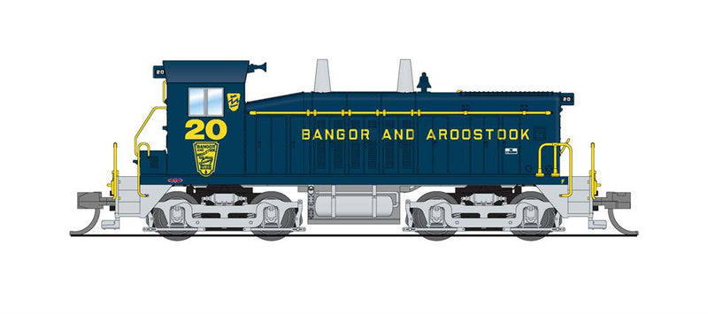 BLI 7485 EMD NW2, BAR 21, Blue w/ Yellow, Paragon4 Sound/DC/DCC, N