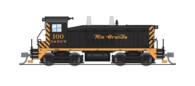 BLI 7490 EMD NW2, DRGW 100, Black & Gold, Paragon4 Sound/DC/DCC, N