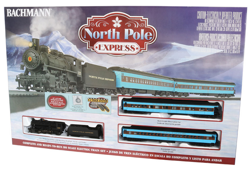 Bachmann 00751 North Pole Express Train Set, HO