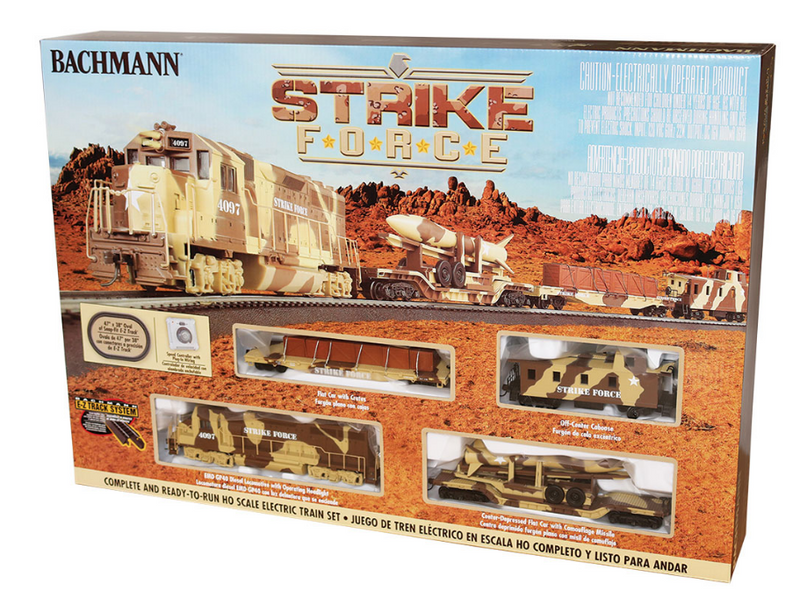 Bachmann 00752 Strike Force Train Set, HO