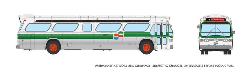 PREORDER Rapido HO 753113 Sub Bus Golden Gate 884