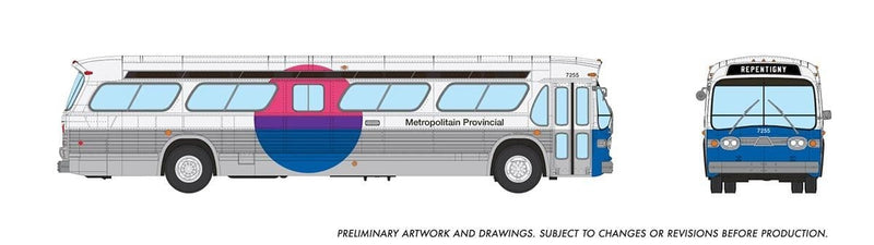 PREORDER Rapido HO 753122 Sub Bus Metro Prov 7276