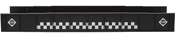 Atlas Model Railroad Co. 150-890 Decorated Plate Girder Bridge w/Code 100 Track - Kit -- Erie (black, white), HO