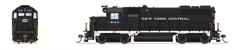 BLI 7540 EMD GP35, NYC 6143, Black w/ White, Paragon4 Sound/DC/DCC, HO Scale