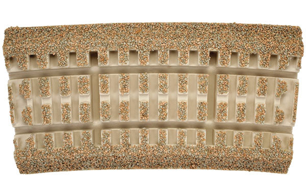 Atlas O 151-66063 0-72 3-Rail Roadbed - Curved Sections -- 0-72 1/2 Curve, O Scale