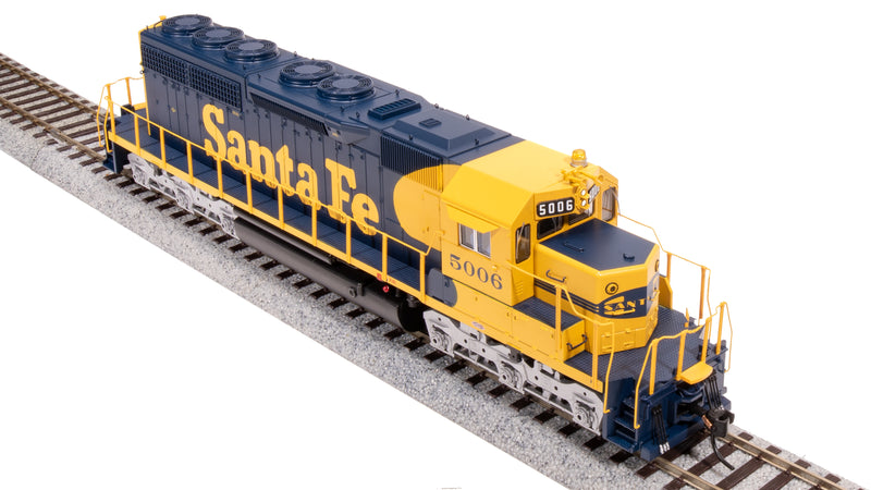 BLI 7630 EMD SD40, ATSF 5006, Blue/Yellow Warbonnet, Paragon4 Sound/DC/DCC, HO