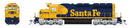 BLI 9030 EMD SD40, ATSF 5006, Blue/Yellow Warbonnet, No-Sound / DCC-Ready, HO