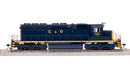 BLI 9033 EMD SD40, C&O 7462, Blue w/ Yellow, No-Sound / DCC-Ready, HO