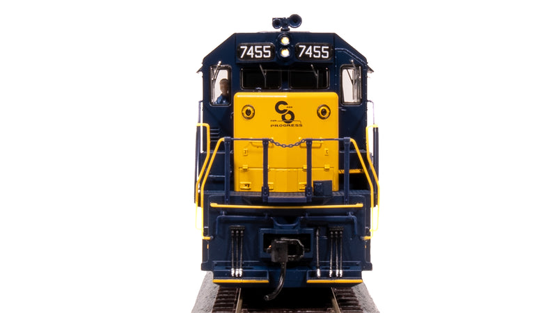 BLI 9033 EMD SD40, C&O 7462, Blue w/ Yellow, No-Sound / DCC-Ready, HO