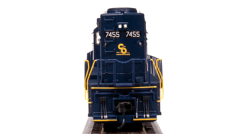 BLI 9032 EMD SD40, C&O 7455, Blue w/ Yellow, No-Sound / DCC-Ready, HO