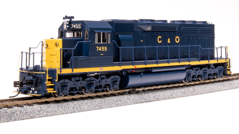 BLI 9033 EMD SD40, C&O 7462, Blue w/ Yellow, No-Sound / DCC-Ready, HO