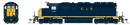 BLI 7633 EMD SD40, C&O 7462, Blue w/ Yellow, Paragon4 Sound/DC/DCC, HO
