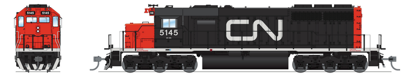 BLI 7634 EMD SD40, CN 5145, CN Noodle, Paragon4 Sound/DC/DCC, HO