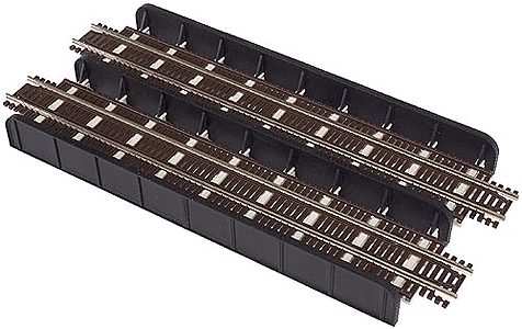 Atlas ATL2081 Code 55 Through Plate Girder Bridge Kit -- Double-Track, N Scale