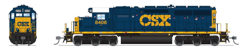 BLI 9040 EMD SD40, CSX 8406, YN3 Scheme, No-Sound / DCC-Ready, HO