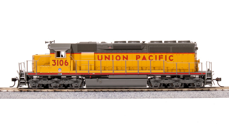 BLI 9048 EMD SD40, UP 3106, Yellow & Gray, No-Sound / DCC-Ready, HO