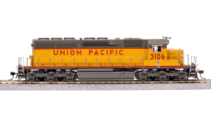 BLI 9048 EMD SD40, UP 3106, Yellow & Gray, No-Sound / DCC-Ready, HO