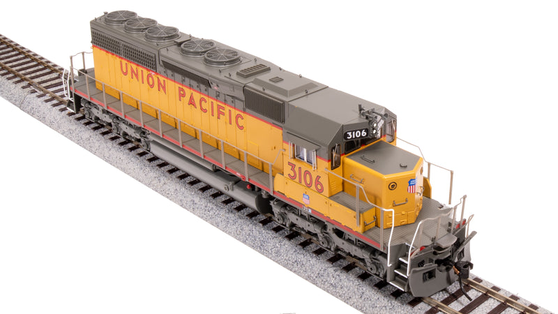 BLI 9048 EMD SD40, UP 3106, Yellow & Gray, No-Sound / DCC-Ready, HO