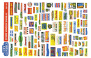 City Classics 501-10 Store Window Signs, HO Scale