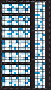 City Classics 703 Factory Windows - pkg(10), HO Scale